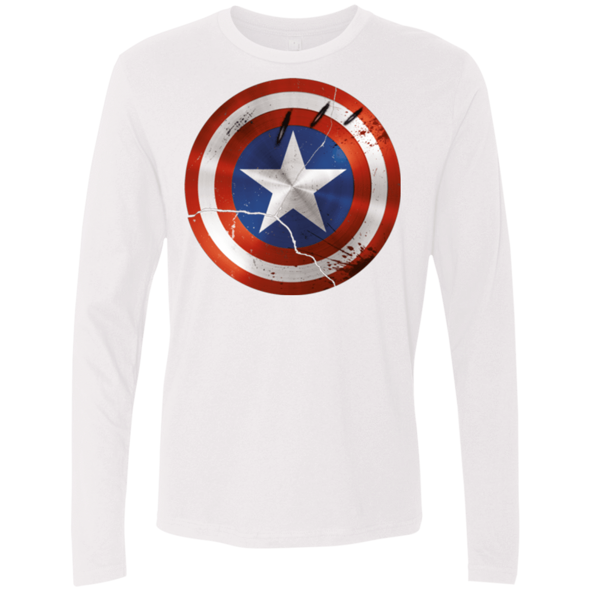 T-Shirts White / S Civil War Men's Premium Long Sleeve