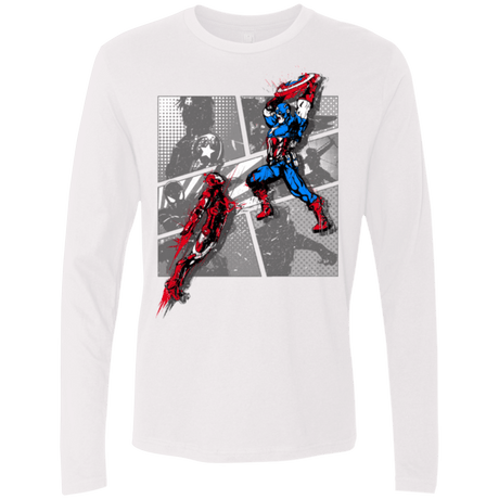 T-Shirts White / Small CIVIL WAR Men's Premium Long Sleeve