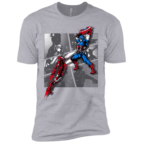 T-Shirts Heather Grey / X-Small CIVIL WAR Men's Premium T-Shirt