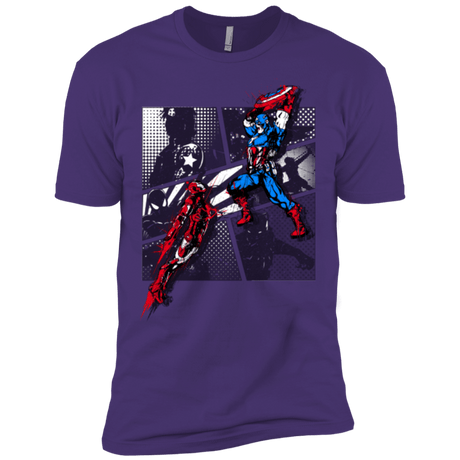 T-Shirts Purple / X-Small CIVIL WAR Men's Premium T-Shirt