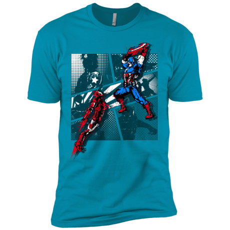 T-Shirts Turquoise / X-Small CIVIL WAR Men's Premium T-Shirt
