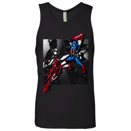 T-Shirts Black / Small CIVIL WAR Men's Premium Tank Top