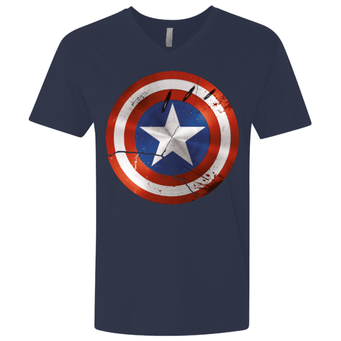 T-Shirts Midnight Navy / X-Small Civil War Men's Premium V-Neck