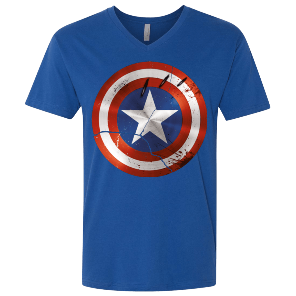 T-Shirts Royal / X-Small Civil War Men's Premium V-Neck