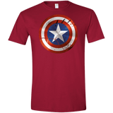 T-Shirts Cardinal Red / S Civil War Men's Semi-Fitted Softstyle
