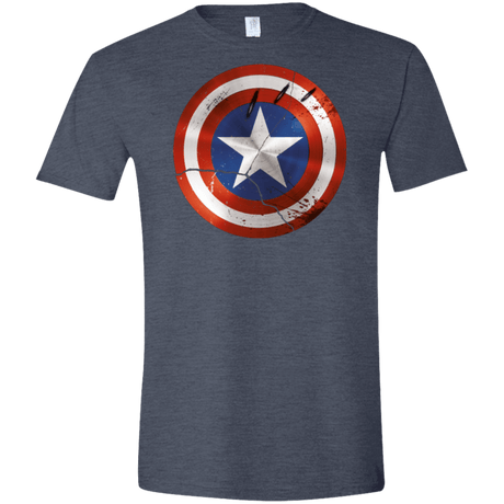 T-Shirts Heather Navy / S Civil War Men's Semi-Fitted Softstyle