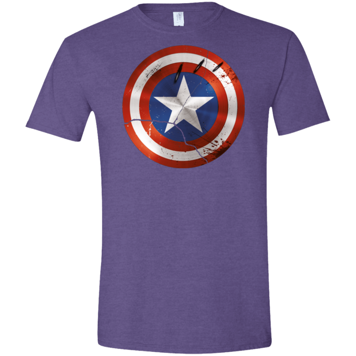 T-Shirts Heather Purple / S Civil War Men's Semi-Fitted Softstyle