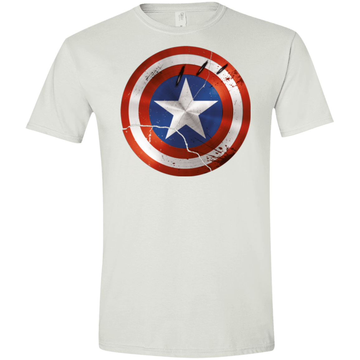 T-Shirts White / X-Small Civil War Men's Semi-Fitted Softstyle