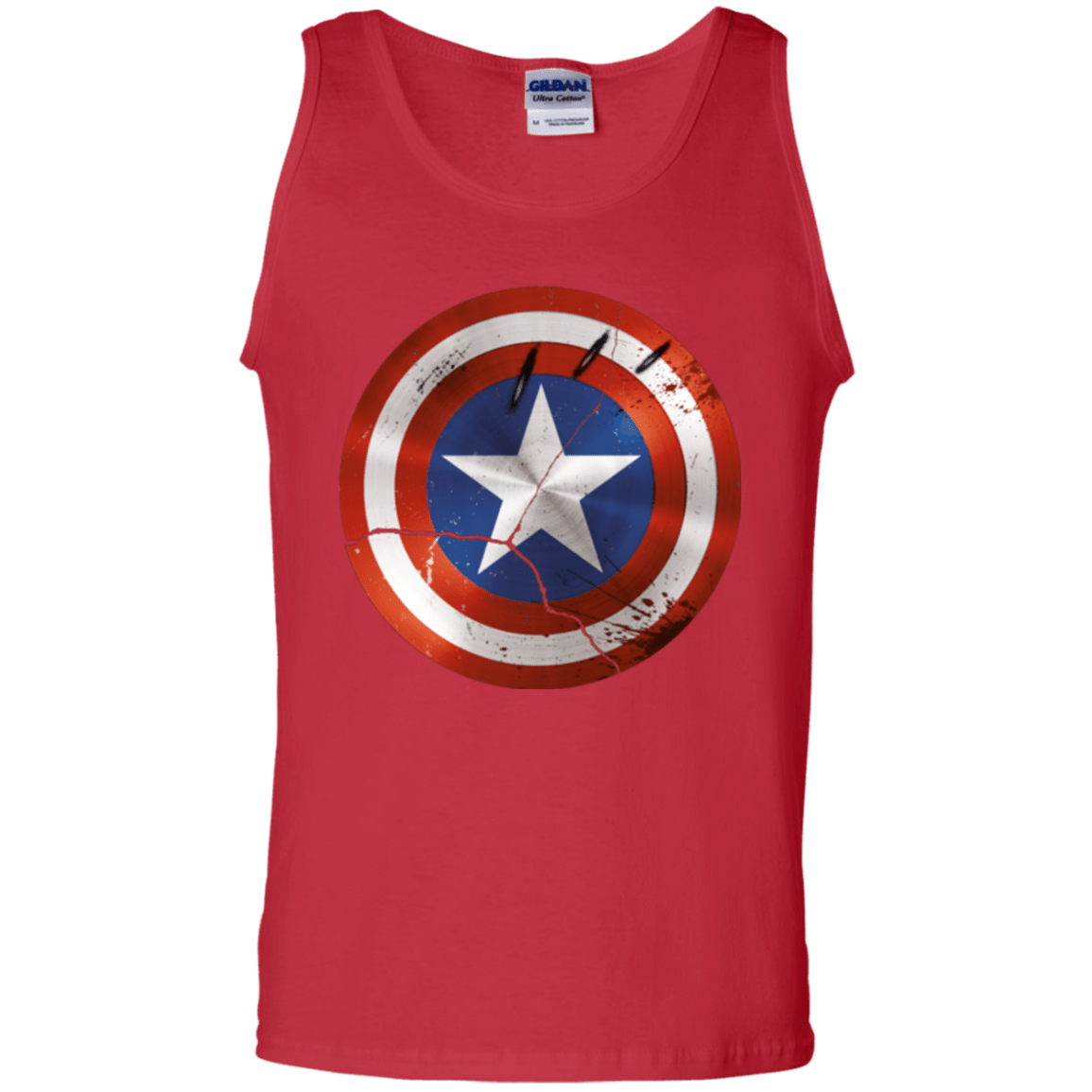 T-Shirts Red / S Civil War Men's Tank Top