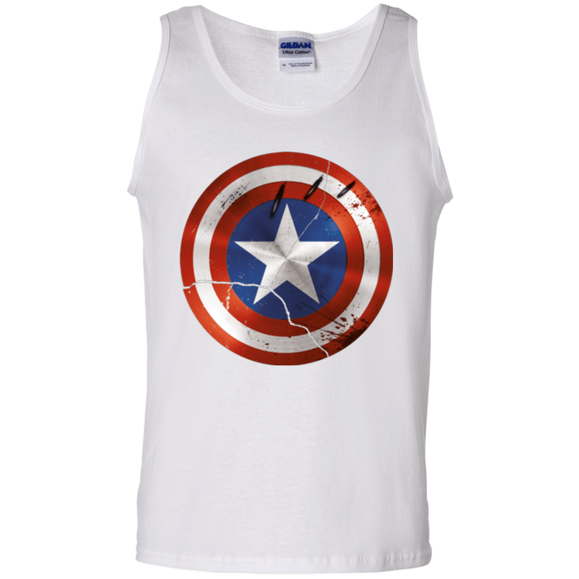 T-Shirts White / S Civil War Men's Tank Top