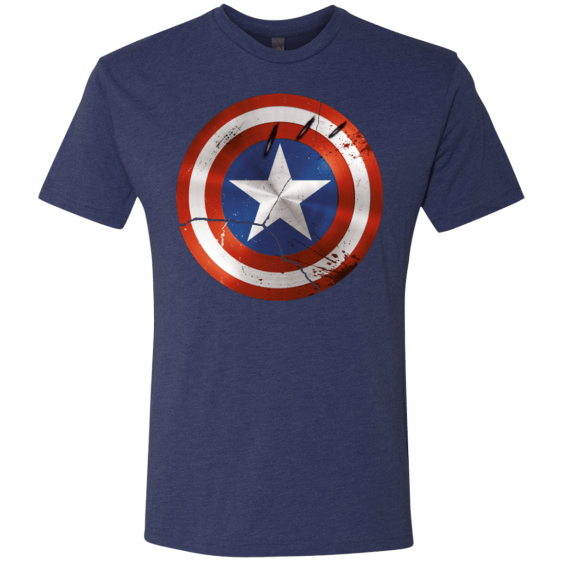 T-Shirts Vintage Navy / S Civil War Men's Triblend T-Shirt