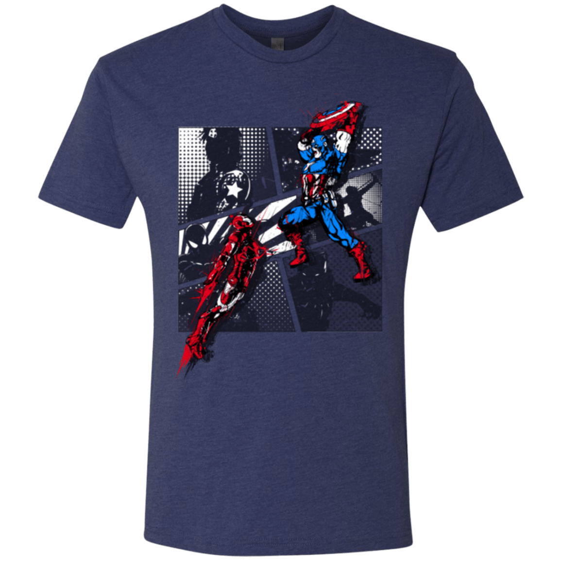 T-Shirts Vintage Navy / Small CIVIL WAR Men's Triblend T-Shirt