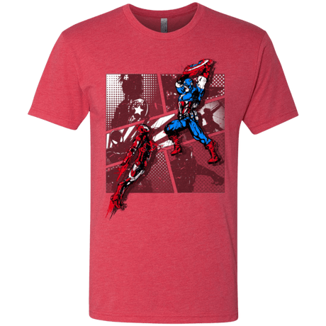 T-Shirts Vintage Red / Small CIVIL WAR Men's Triblend T-Shirt