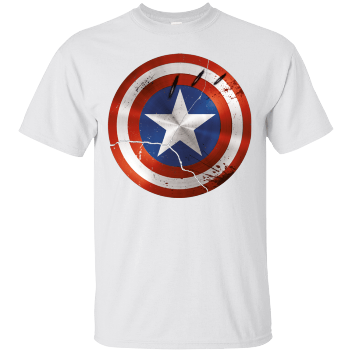 T-Shirts White / S Civil War T-Shirt