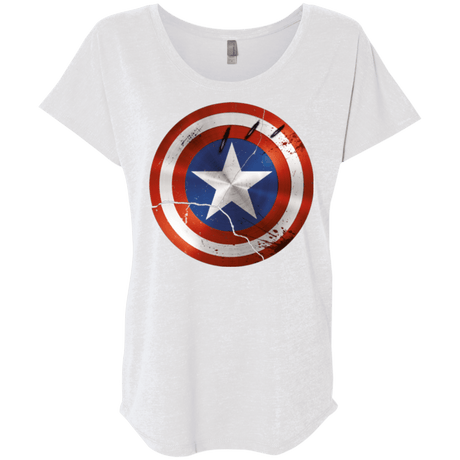 T-Shirts Heather White / X-Small Civil War Triblend Dolman Sleeve