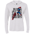 T-Shirts Heather White / X-Small CIVIL WAR Triblend Long Sleeve Hoodie Tee