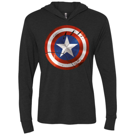 T-Shirts Vintage Black / X-Small Civil War Triblend Long Sleeve Hoodie Tee