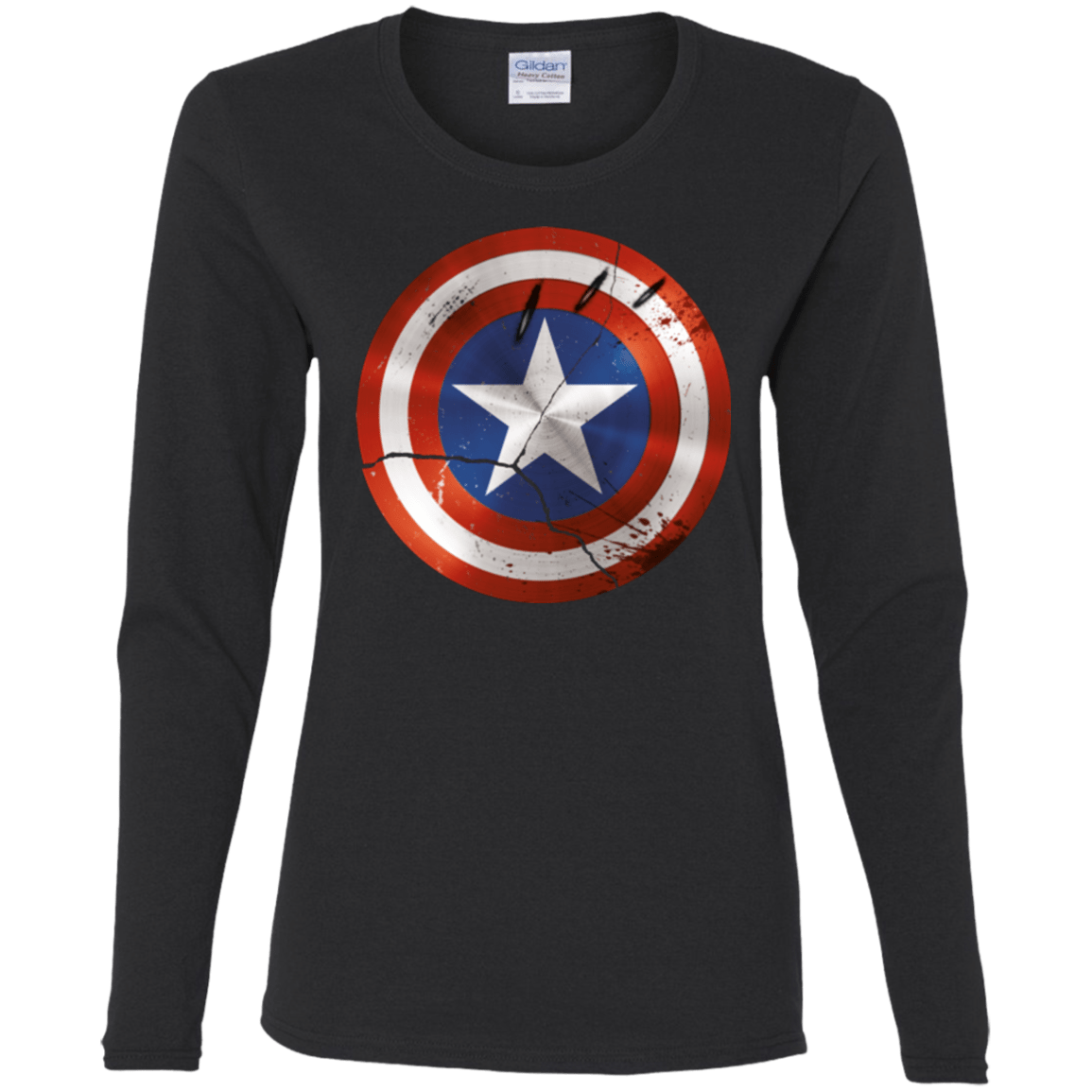 T-Shirts Black / S Civil War Women's Long Sleeve T-Shirt