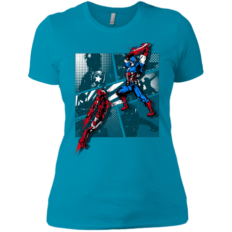 T-Shirts Turquoise / X-Small CIVIL WAR Women's Premium T-Shirt