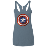 T-Shirts Indigo / X-Small Civil War Women's Triblend Racerback Tank