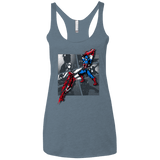 T-Shirts Indigo / X-Small CIVIL WAR Women's Triblend Racerback Tank