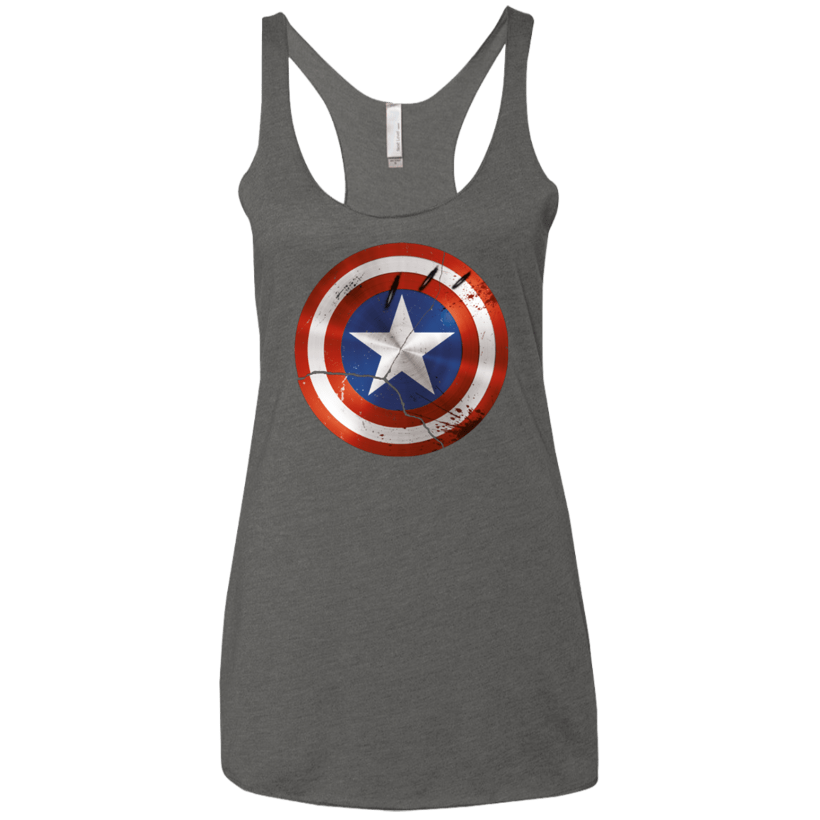 T-Shirts Premium Heather / X-Small Civil War Women's Triblend Racerback Tank