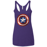 T-Shirts Purple Rush / X-Small Civil War Women's Triblend Racerback Tank