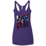 T-Shirts Purple / X-Small CIVIL WAR Women's Triblend Racerback Tank