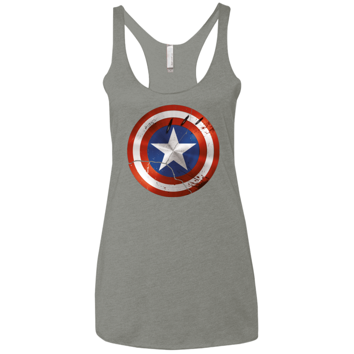 T-Shirts Venetian Grey / X-Small Civil War Women's Triblend Racerback Tank