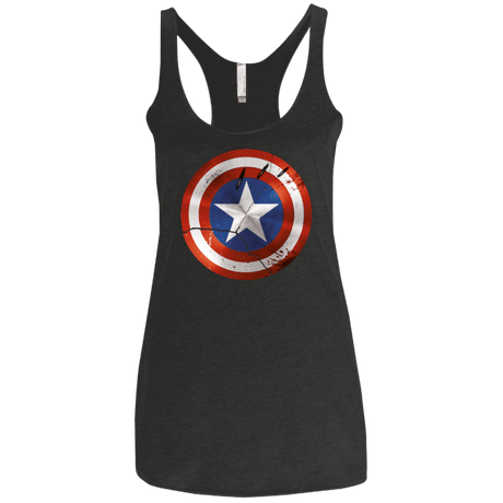 T-Shirts Vintage Black / X-Small Civil War Women's Triblend Racerback Tank