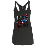 T-Shirts Vintage Black / X-Small CIVIL WAR Women's Triblend Racerback Tank