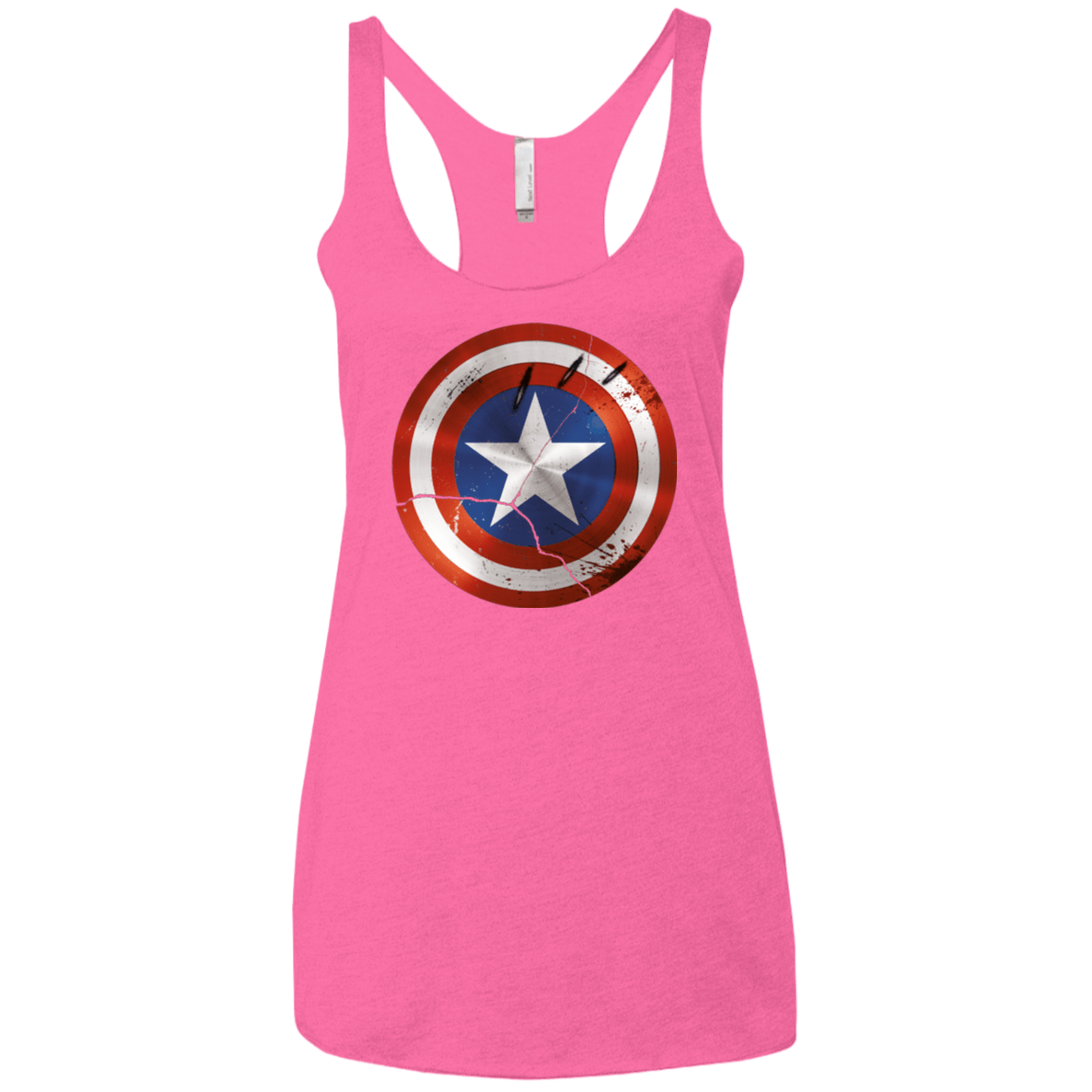 T-Shirts Vintage Pink / X-Small Civil War Women's Triblend Racerback Tank