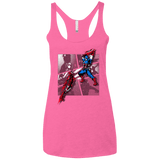 T-Shirts Vintage Pink / X-Small CIVIL WAR Women's Triblend Racerback Tank
