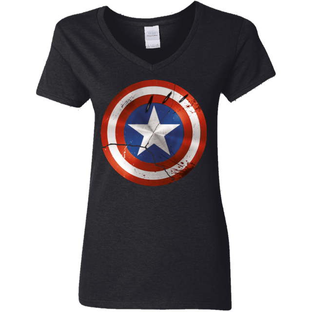 T-Shirts Black / S Civil War Women's V-Neck T-Shirt