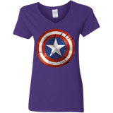 T-Shirts Purple / S Civil War Women's V-Neck T-Shirt