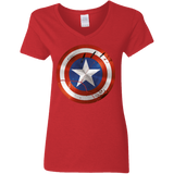 T-Shirts Red / S Civil War Women's V-Neck T-Shirt