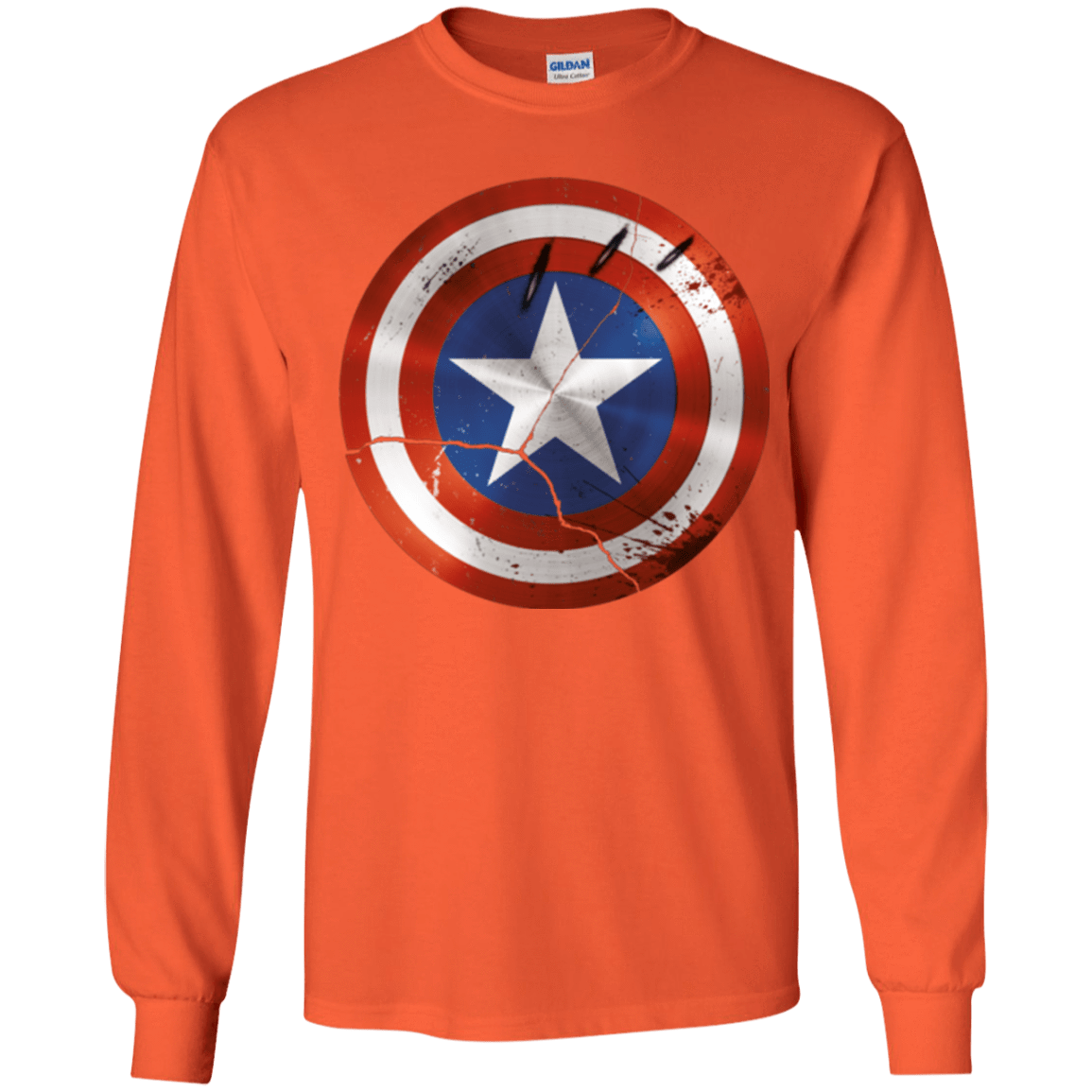 T-Shirts Orange / YS Civil War Youth Long Sleeve T-Shirt