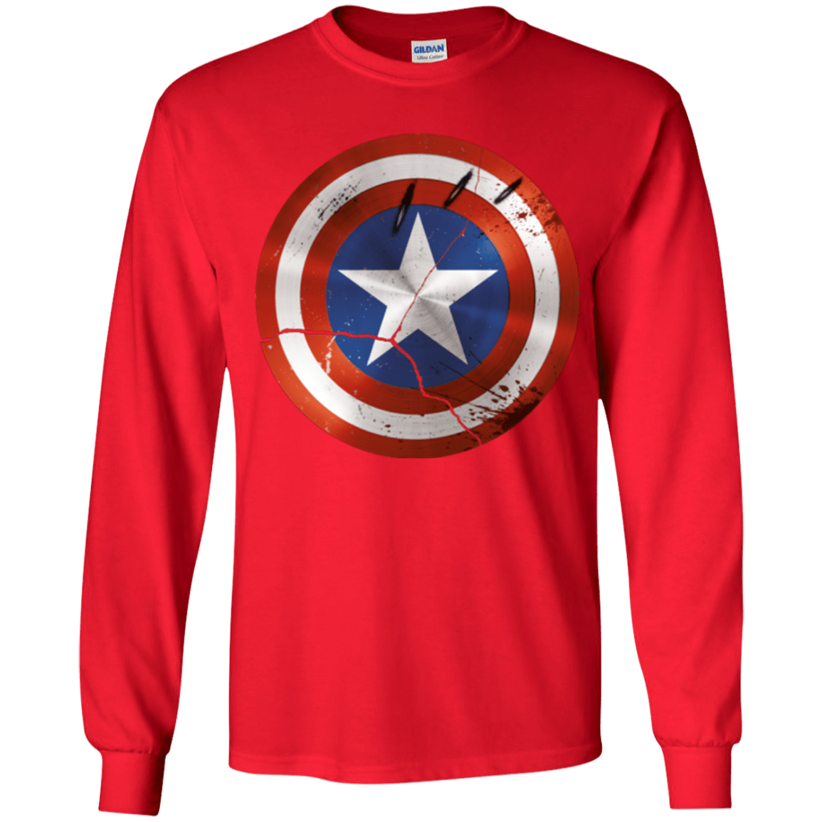 T-Shirts Red / YS Civil War Youth Long Sleeve T-Shirt