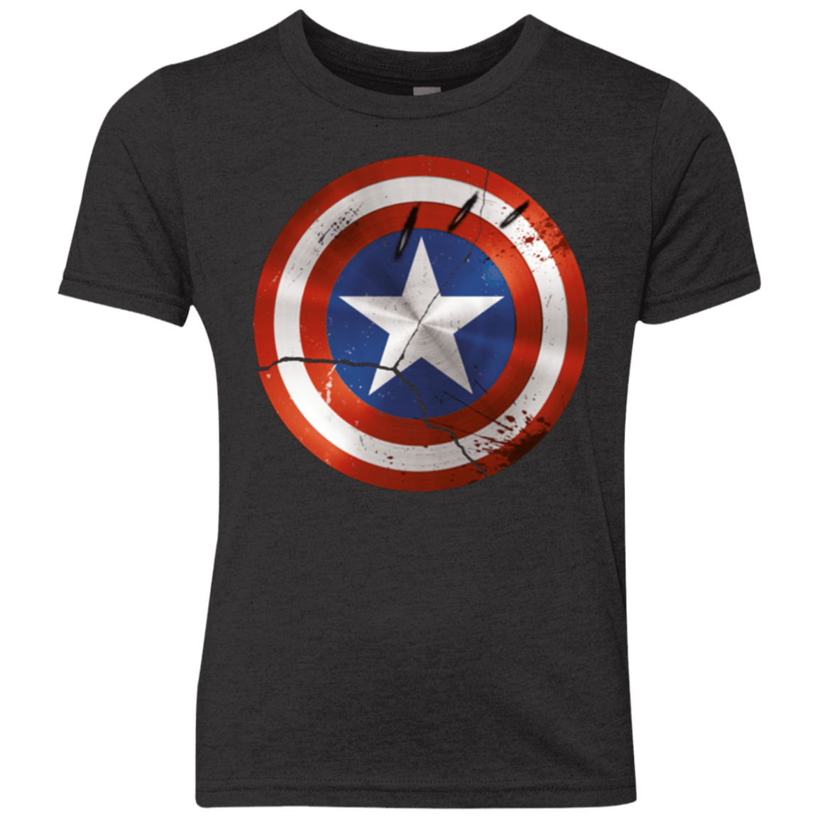 T-Shirts Vintage Black / YXS Civil War Youth Triblend T-Shirt