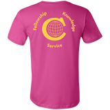 T-Shirts Civitan Front-Rear Printed BellaCanvas T-Shirt