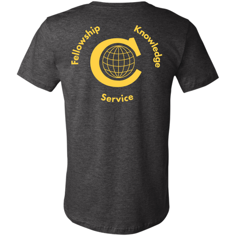 T-Shirts Civitan Front-Rear Printed BellaCanvas T-Shirt