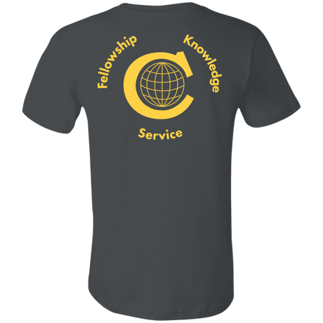 T-Shirts Civitan Front-Rear Printed BellaCanvas T-Shirt