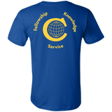 T-Shirts Civitan Front-Rear Printed BellaCanvas T-Shirt