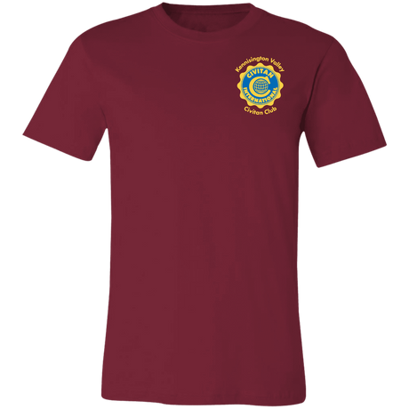 T-Shirts Cardinal / X-Small Civitan Front-Rear Printed BellaCanvas T-Shirt