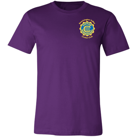 T-Shirts Team Purple / X-Small Civitan Front-Rear Printed BellaCanvas T-Shirt