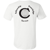 T-Shirts Civitan Front-Rear Printed BW BellaCanvas T-Shirt