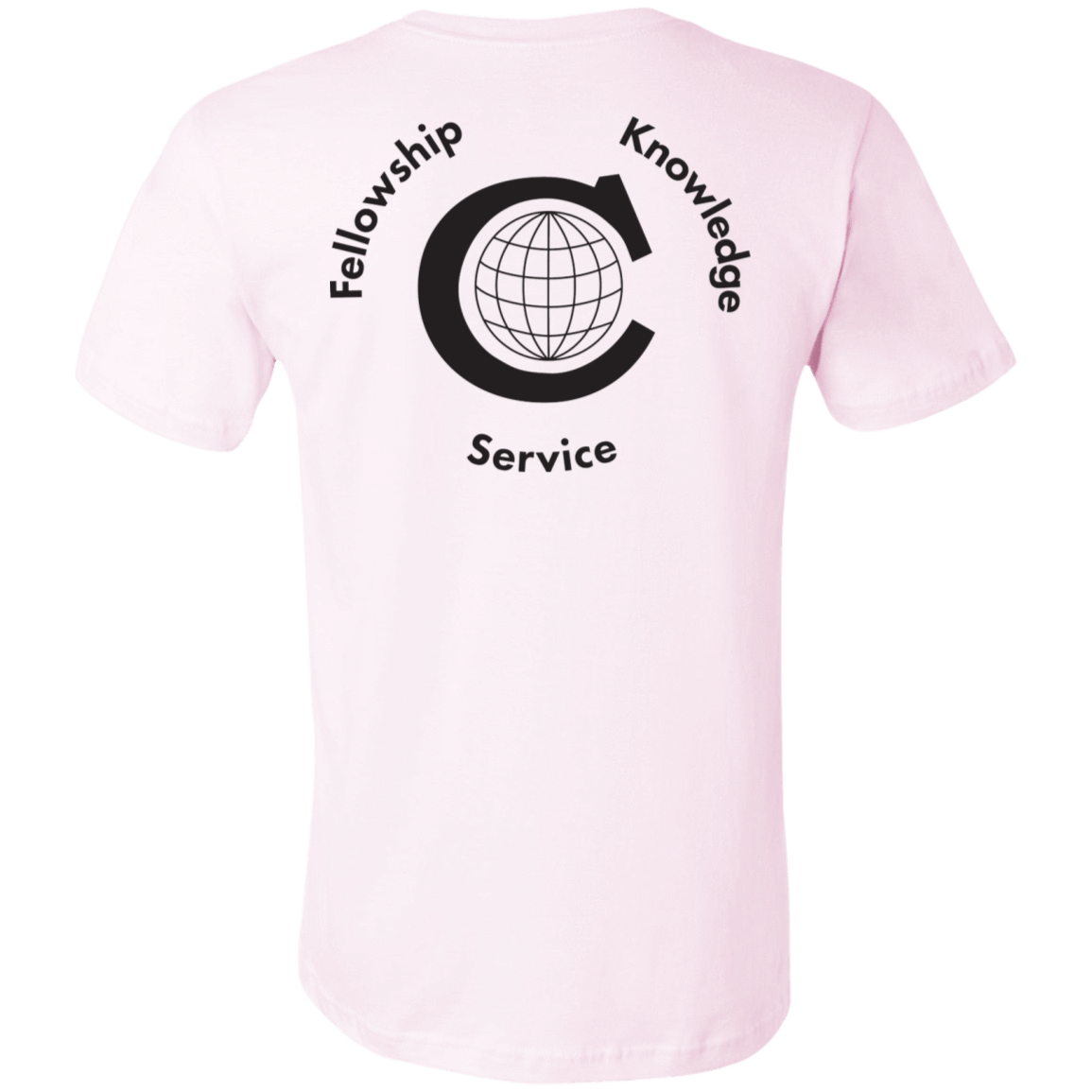 T-Shirts Civitan Front-Rear Printed BW BellaCanvas T-Shirt