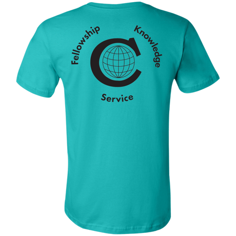 T-Shirts Civitan Front-Rear Printed BW BellaCanvas T-Shirt