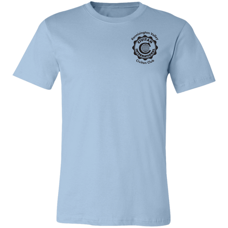 T-Shirts Light Blue / X-Small Civitan Front-Rear Printed BW BellaCanvas T-Shirt