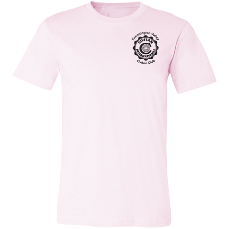 T-Shirts Soft Pink / X-Small Civitan Front-Rear Printed BW BellaCanvas T-Shirt